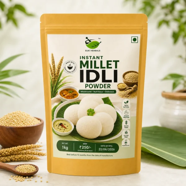 Instant Millet Idli Powder 1kg front