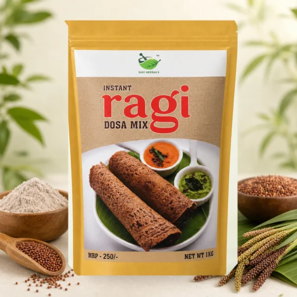 Instant Ragi Dosa Mix 1kg front